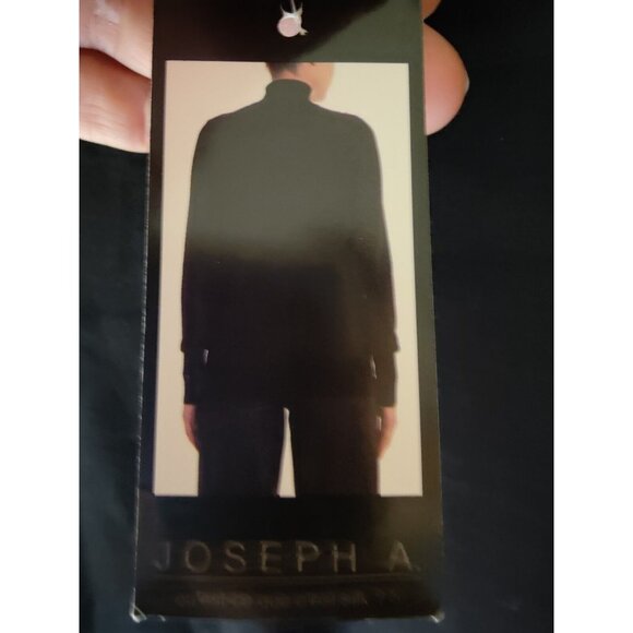 Joseph A Black Long-Sleeve Lightweight Turtleneck Sweater W Accents XXL NWT - Picture 7 of 7